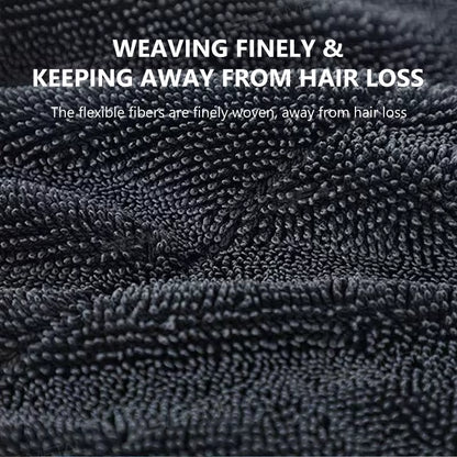 SEAMETAL Heavy-Duty Car Towel Super-Absorption Microfiber Drying Cloth Ultra-Soft Scratch-Free Car Detailing Towel